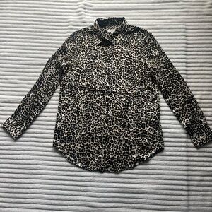 Equipment Leopard Print Blouse